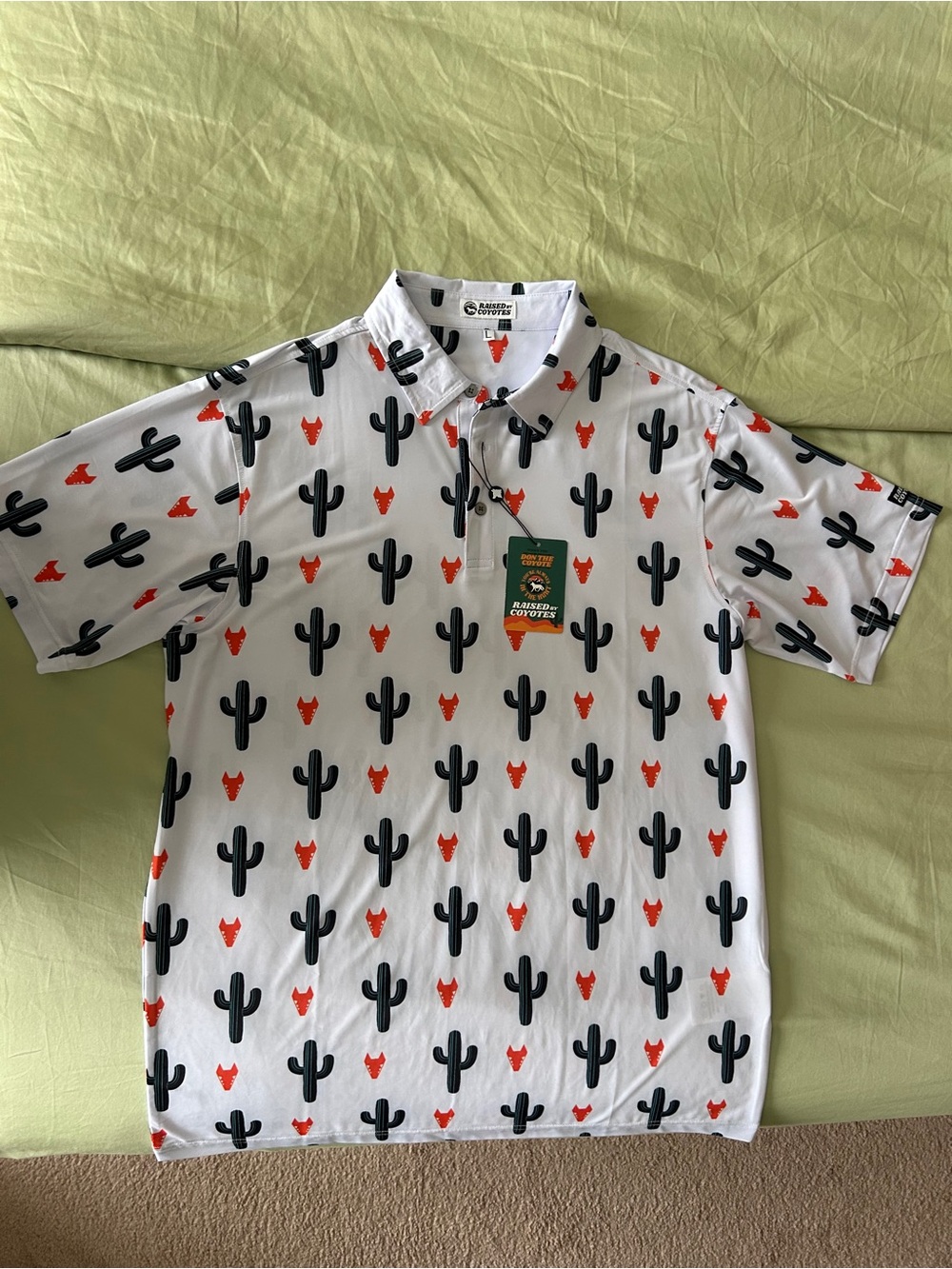 NWT Coyote Cactus Golf Polo